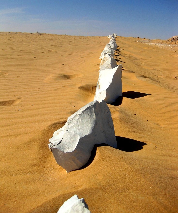 White desert Egypt
