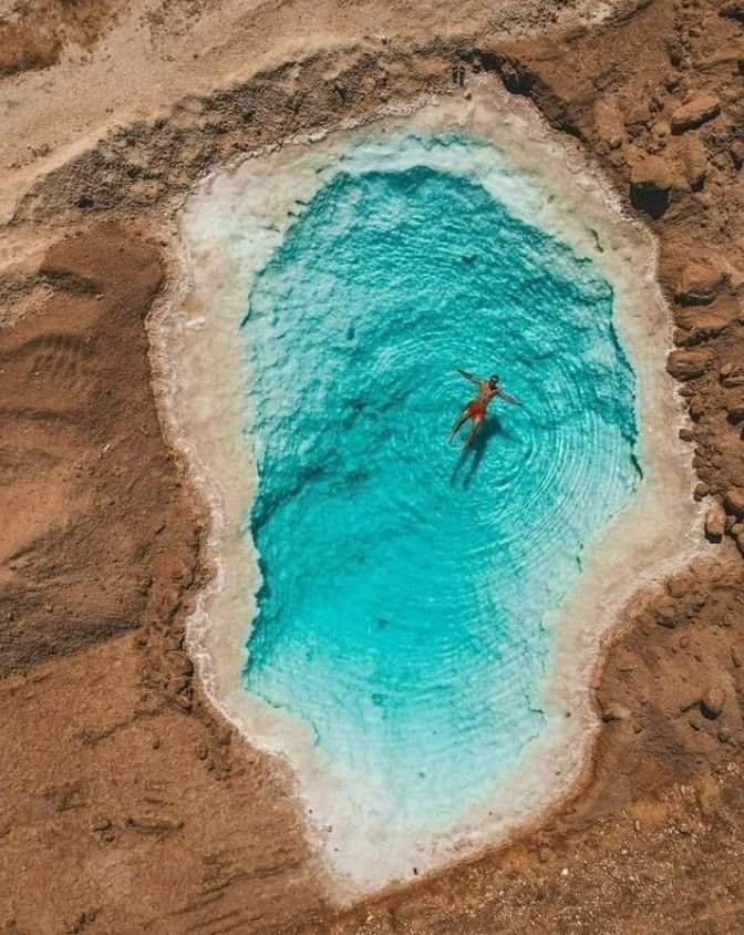 salt lakes in Siwa Oasis